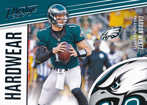 2017 Panini Prestige Football Hardwear Carson Wentz
