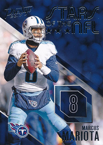 2017 Panini Prestige Football Stars of the NFL Marcus Mariota