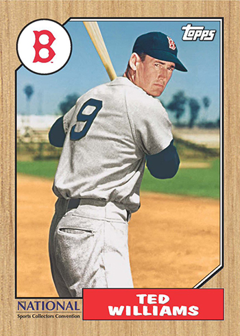 2017 Topps NSCC VIP Ted Williams
