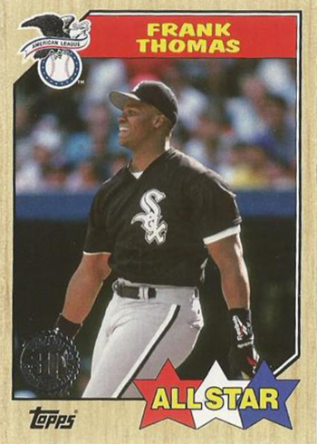 2017 Topps Series 2 1987 Topps Frank Thomas
