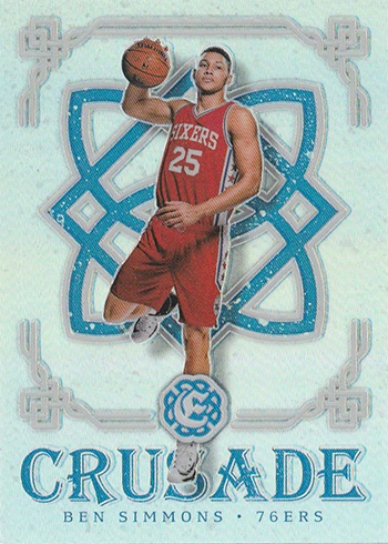 2016-17 Panini Excalibur Basketball Crusade Ben Simmons