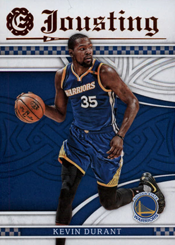 2016-17 Panini Excalibur Basketball Jousting Kevin Durant