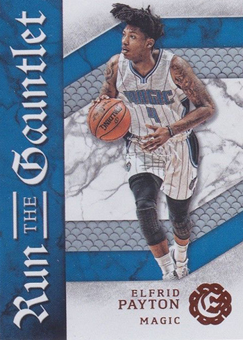 2016-17 Panini Excalibur Basketball Run Gauntlet Elfrid Payton