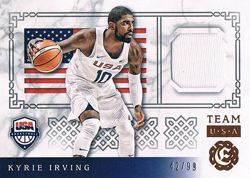 2016-17 Panini Excalibur Basketball Team USA Kyrie Irving