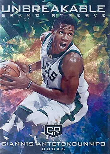 2016-17 Panini Grand Reserve Basketball Unbreakable Giannis