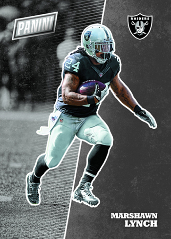 2017 Panini National Convention Wrapper Redemption Base Marshawn Lynch