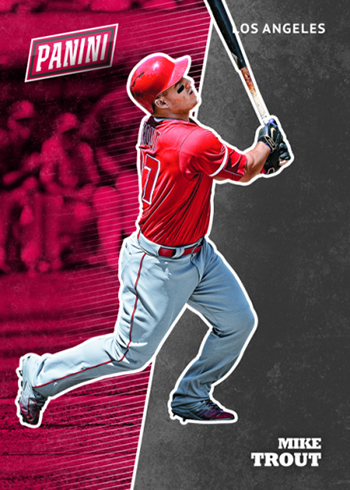 2017 Panini National Convention Wrapper Redemption Base Mike Trout