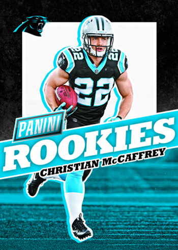 2017 Panini National Convention Wrapper Redemption Base Rookies Christian McCaffrey