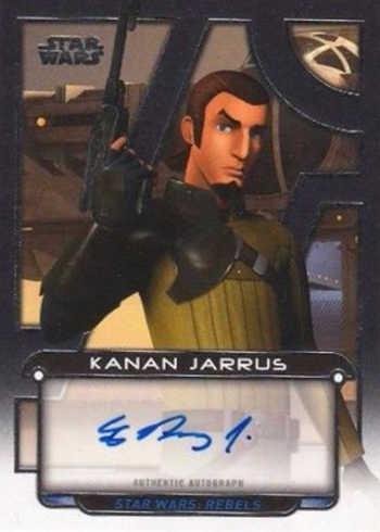 2017 Topps Star Wars Galactic Files Reborn Autographs Freddie Prinze Jr