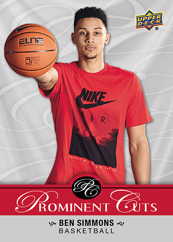 2017 Upper Deck National Prominent Cuts Ben Simmons