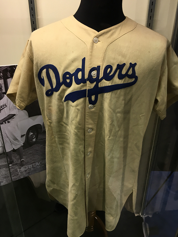 Jackie Robinson Game-Used Rookie Jersey, Heritage Auctions (October 2017)