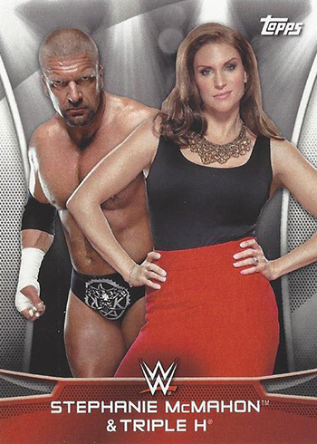 350px x 490px - Triple H, Stephanie McMahon Autograph Cards Coming from Topps
