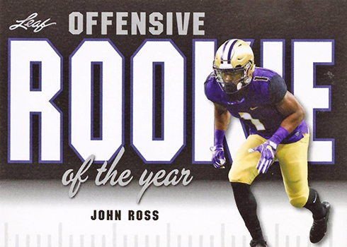 2017 Leaf Best of Football ROY Predictor John Ross