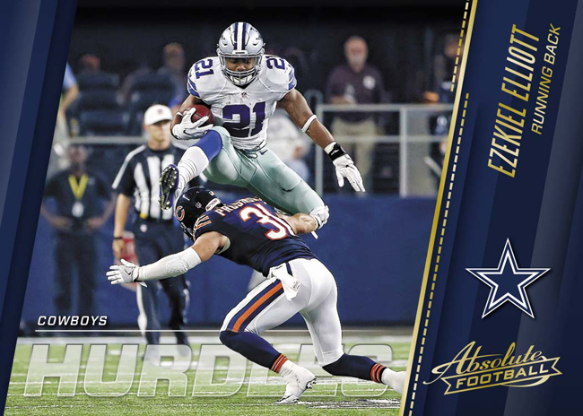2017 Panini Absolute Football Checklist, Team Sets, Details