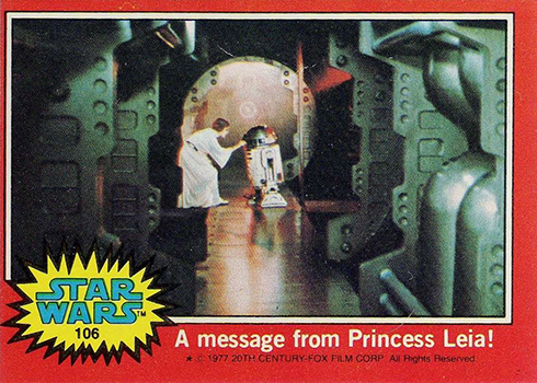 1977 Topps Star Wars Series 2 106