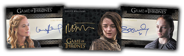 2017 Rittenhouse Game of Thrones Valyrian Steel Autographs