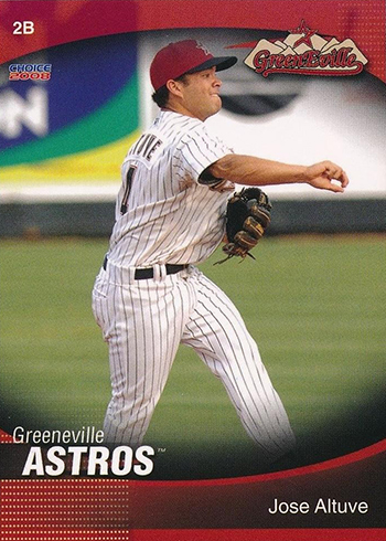 2008 Greenville Astros Choice Jose Altuve