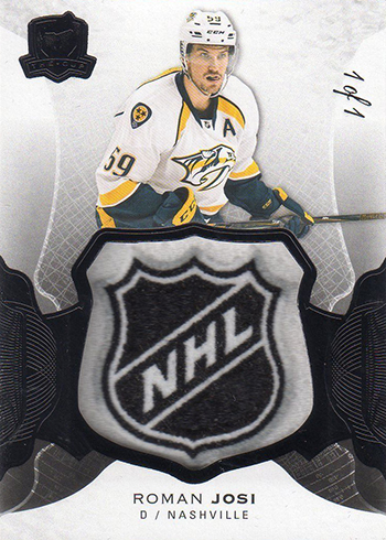 2016-17 Upper Deck The Cup Hockey Black Foil Shield Roman Josi