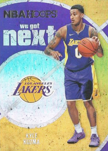 2017-18 NBA Hoops Basketball We Got Next Kyle Kuzma