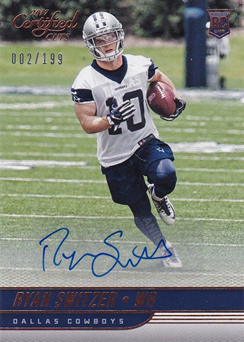 2017 Donrus Certified Cuts Rookie Scripts Ryan Switzer