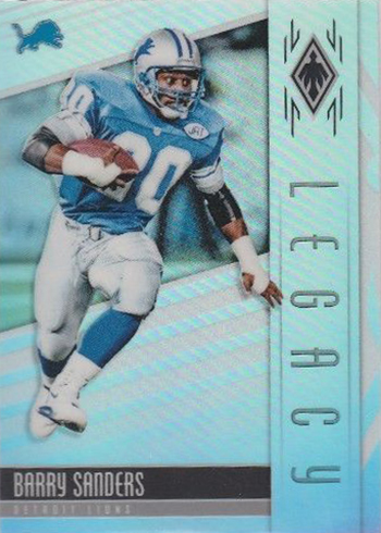 2017 Panini Phoenix Football Legacy Barry Sanders