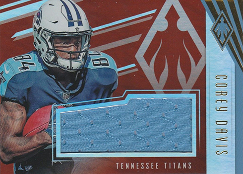 2017 Panini Phoenix Football RPS Jumbo Memorabilia Corey Davis