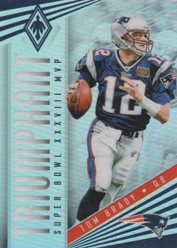 2017 Panini Phoenix Football Triumphant Tom Brady