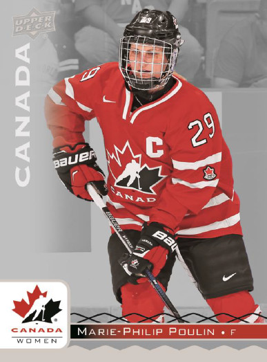 2017 Upper Deck Team Canada Juniors Hockey Marie-Philip Poulin