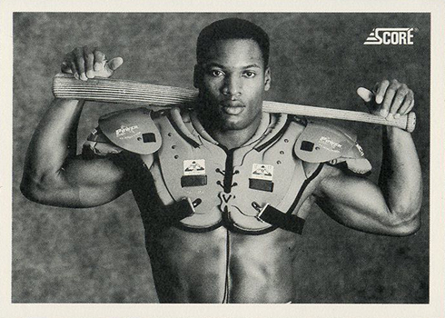 1990 Score Bo Jackson Football/Baseball #597