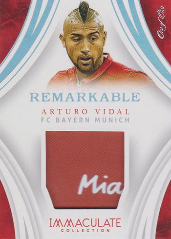 2017 Panini Immaculate Soccer Remarkable Platinum