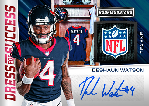 2017 Panini Rookies and Stars Football Dress for Success Auto Tag