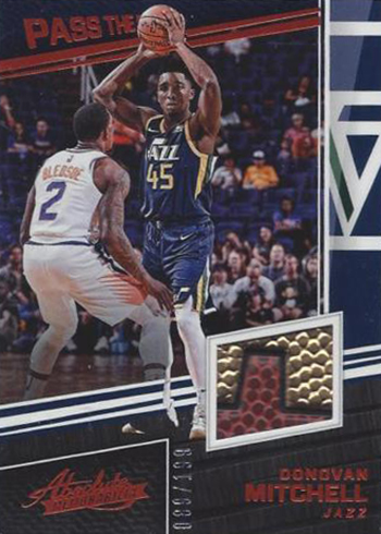 2017-18 Absolute Basketball Pass the Rock Donovan Mitchell