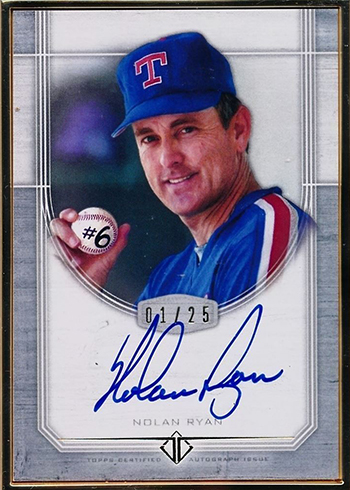 2017 Topps Transcendent Baseball Nolan Ryan Autograph B