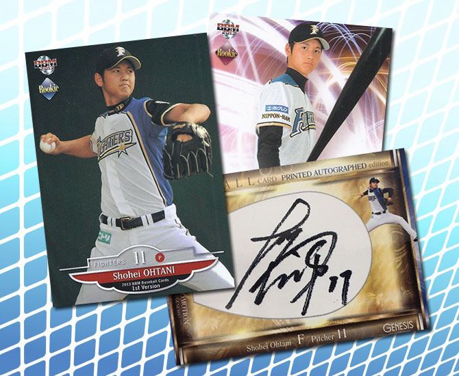 Shohei Ohtani Japanese Rookie Cards Gallery and Guide