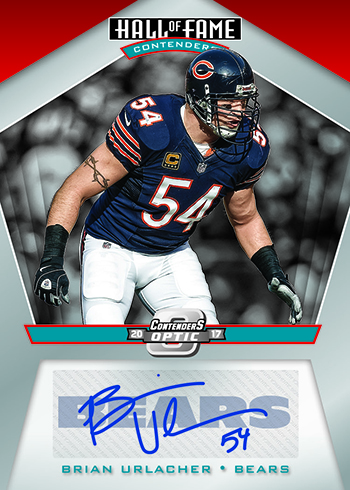 2017 Panini Contenders Optic Football Hall of Fame Contenders Autographs