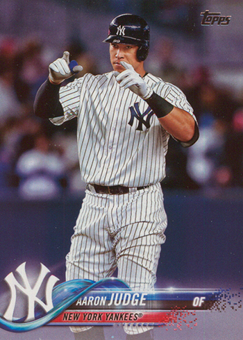 2018 Topps Series 1 Baseball Variations Aaron Judge SSP