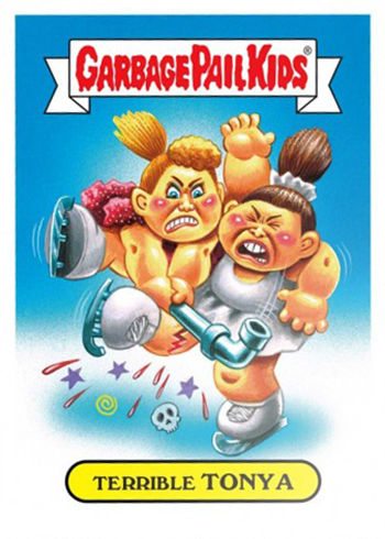 2018 Topps Garbage Pail Kids Golden Groans Terrible Tonya