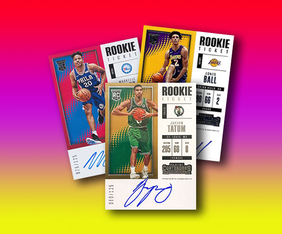 2017-18 Panini Contenders Basketball Rookie Ticket Autographs