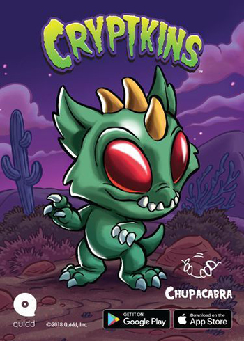 2018 Cryptozoic Cryptkins P1 Chupacabra