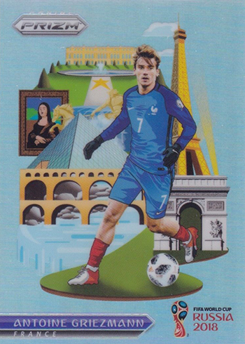 2018 Panini Prizm World Cup National Landmarks Antoine Griezmann