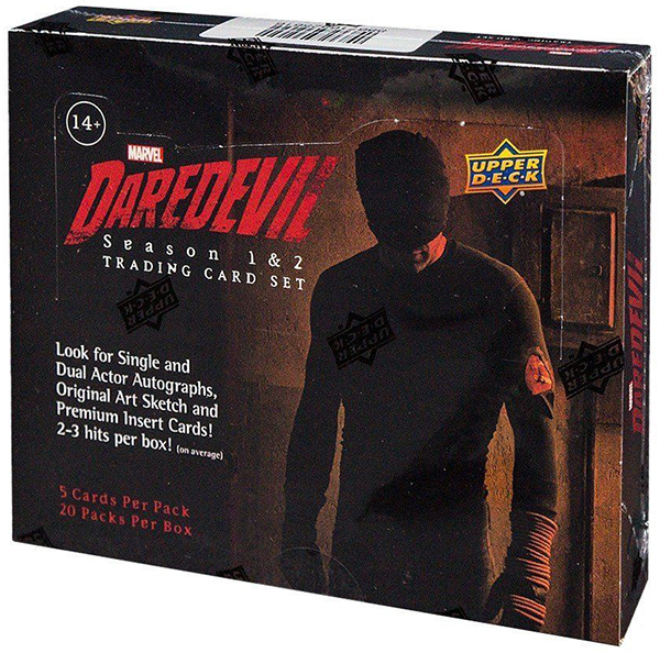 2018 Upper Deck Daredevil Seasons 1 and 2 Trading Cards Box Break