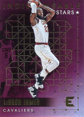 2017-18 Panini Essentials Basketball Indispensable Stars LeBron James