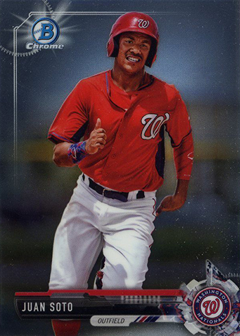 2017 Bowman Chrome Prospects Juan Soto - Beckett News