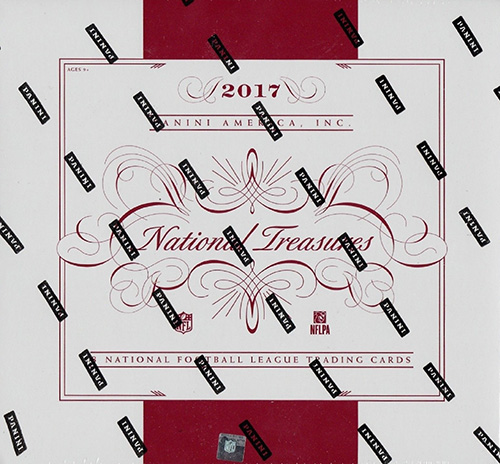 2017 Panini National Treasures Football Hobby Box