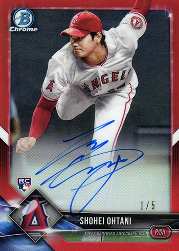 SHOHEI OHTANI SIGNED 1st ANGELS PLAYER 40+ HR 20+ SB TOPPS NOW