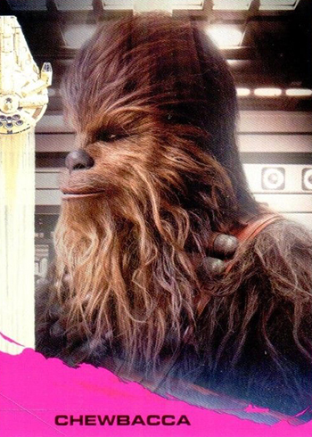 2018 Topps Solo Star Wars Story Base Pink