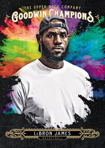 2018 Upper Deck Goodwin Champions Splash of Color LeBron James
