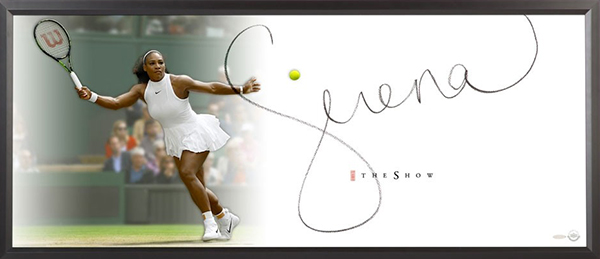Serena Williams UDA Signed The Show 600
