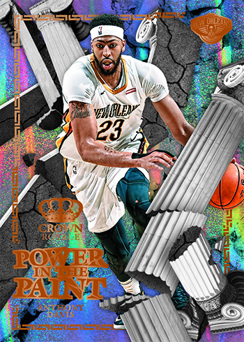 2017-18 Panini Crown Royale Basketball Power in the Paint