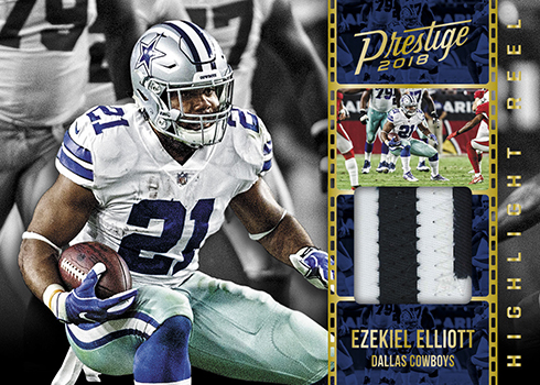 2018 Panini Prestige Football Highlight Reel Jersey